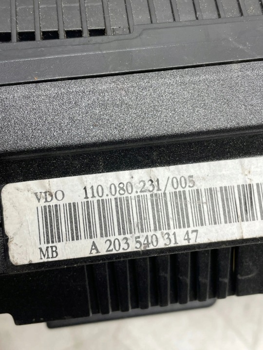 MERCEDES-BENZ C W203 2003 COMPTEUR COMPTEUR DE VITESSE