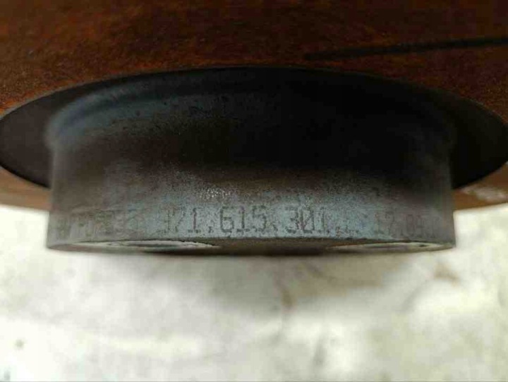 DISQUE DE FREIN AVANT GAUCHE PORSCHE PANAMERA (971) 971615301L GASOLINE