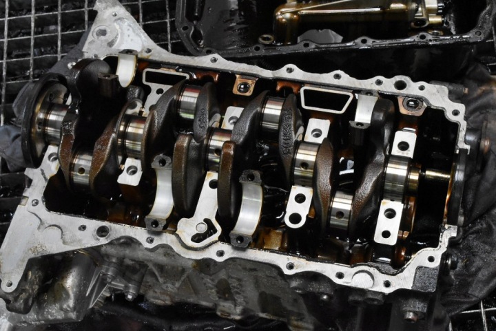 BLOC BAS MOTEUR ARBRE 10FHBS CITROEN C4 GRAND PICASSO 1 I 1.6 VTI 120 KM 06-