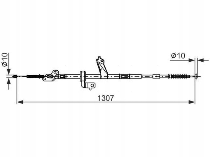 CABLE BRAKE BOSCH 1 987 482 902 photo 2 - milautoparts-fr.ukrlive.com