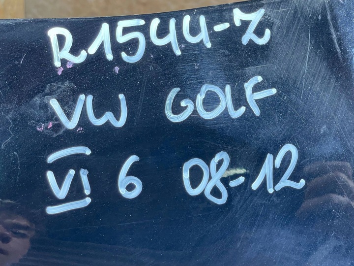 VW GOLF VI 6 5K 08-12 HAYON PARE-CHOCS ARRIÈRE ARRIÈRE