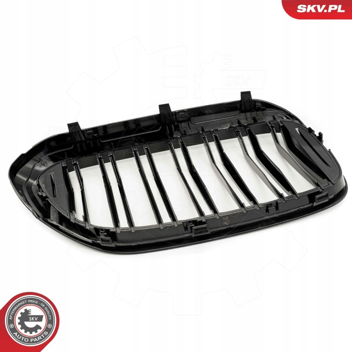 GRILLE GRILLES 66SKV193 DOUBLE MOULURE NOIR BRILLANT BMW 5 G30 51712430993