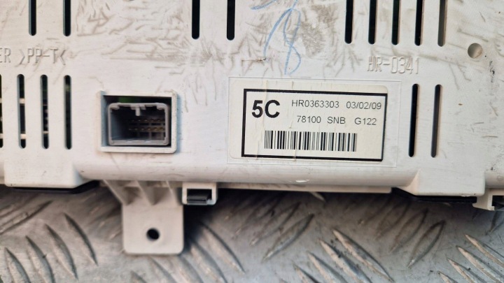 COMPTEUR HONDA CIVIC HR0363303