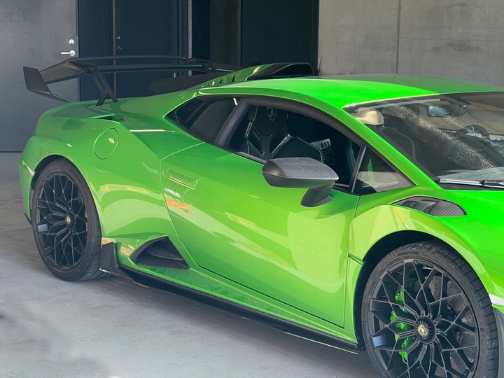 ALETAS AERO CARBÓN SIDESKIRT PARA LAMBORGHINI HURACAN STO 