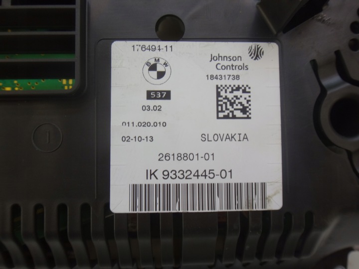 COMPTEUR TABLEAU DE BORD BMW F10 F11 520 D LCI EUROPE