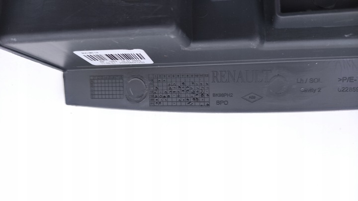 RENAULT CLIO IV 4 12-20 GLISSIÈRE FIXATION PARE-CHOCS GAUCHE AVANT AVANT (DR41)