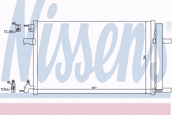 CONDENSADOR NISSENS 940135 