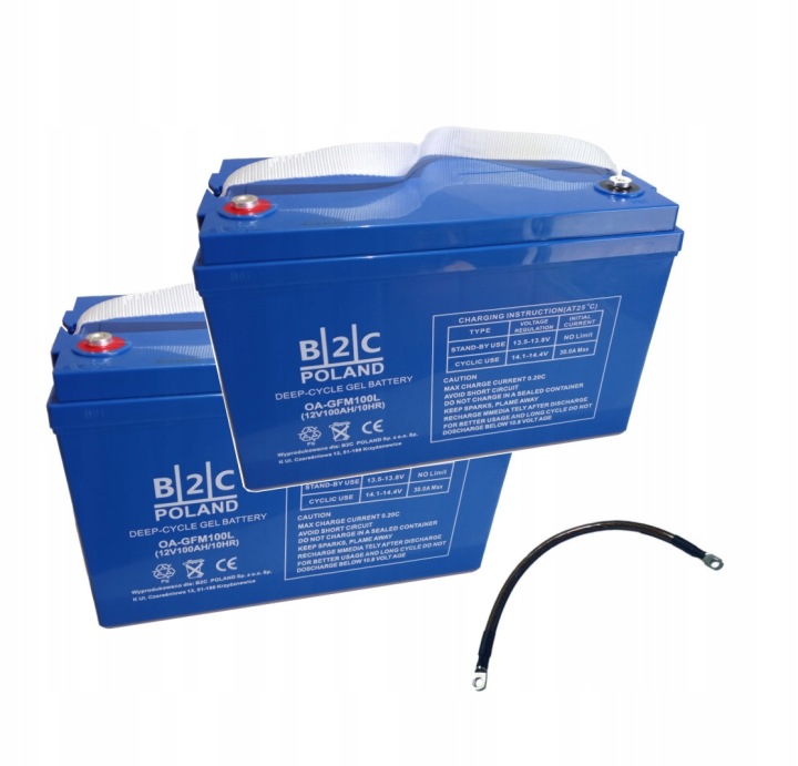 ALIMENTATION AWARYJNY INWERTER UPS 2000W 24V +AKUMULATORY ZELOWE 2 X GEL 100AH