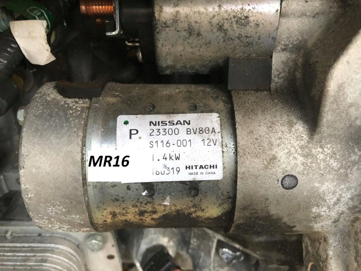 DÉMARREUR NISSAN NISSAN QASHQAI J11 23300-BV80A