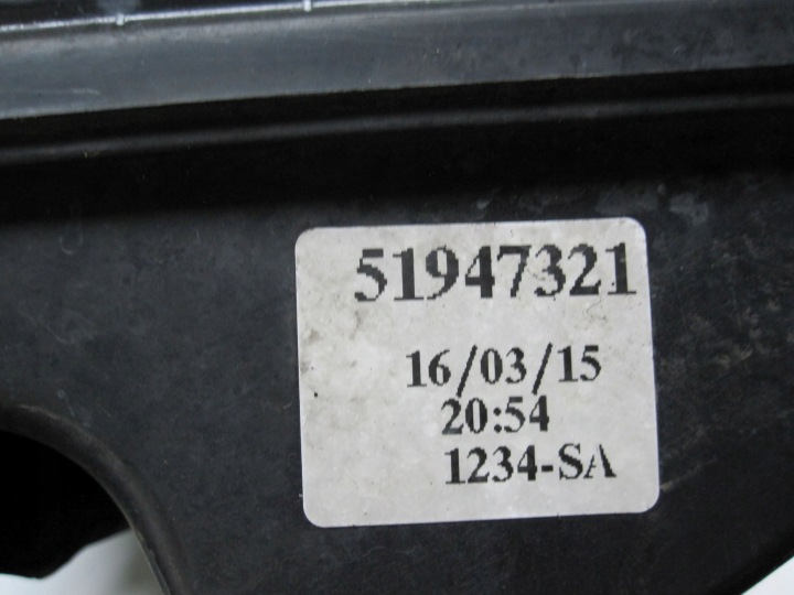 FIAT DOBLO II LIFT 1.3 MULTI-JET 15R CHÂSSIS FILTRE AIR 51816590