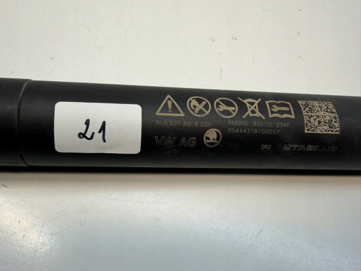SKODA ENYAQ SERVOMOTEUR TÉLESCOPE ÉLECTRIQUE COUVERCLES DE COFFRE COUVERCLES DE COFFRE GAUCHE 5LG827851B