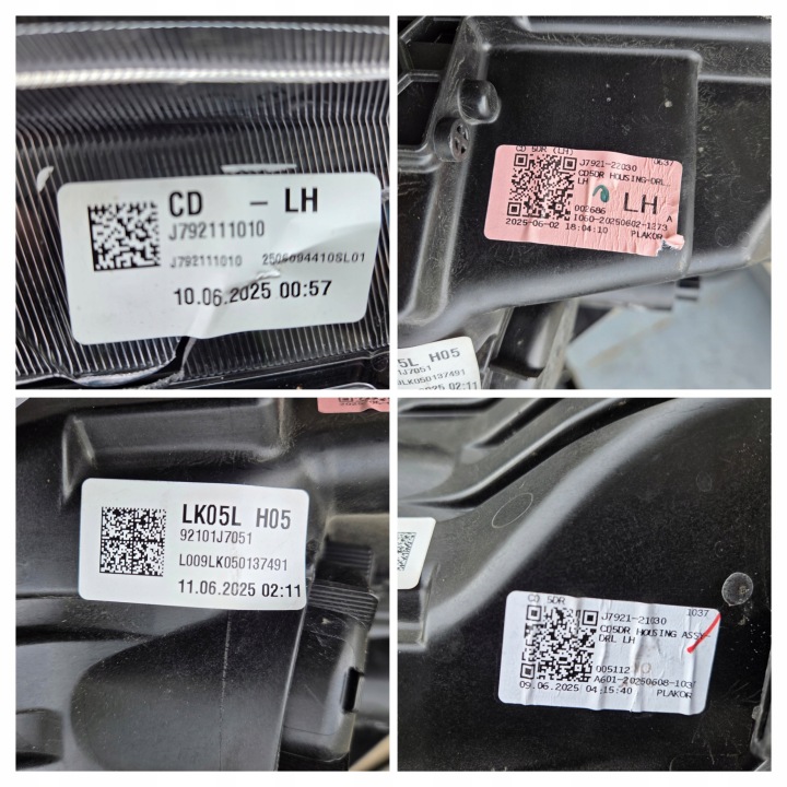 KIA CEED 3 III LIFT PHARE AVANT AVANT GAUCHE ORDINAIRE AVEC LED