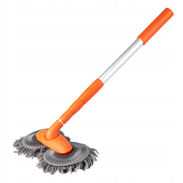 BROSSE TÉLESCOPIQUE VERS LAVAGE VOITURES VOITURE MARCHE ARRIÈRE AVEC MIKROFIBRA GABKA