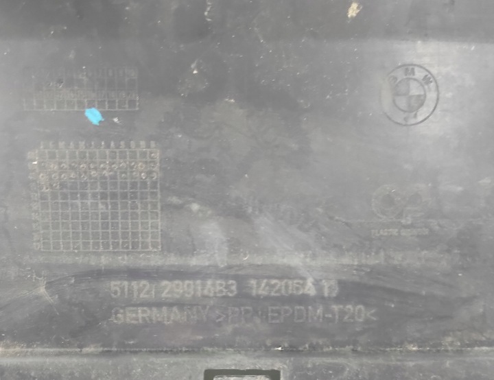 BMW X1 E84 PARE-CHOCS ARRIÈRE ARRIÈRE 51122991483