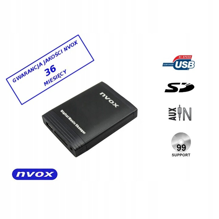 CAMBIADOR DIGITAL EMULADOR MP3 USB SD RENAULT 12PIN... (NVOX NV1086M REN 