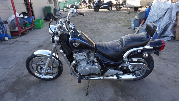 KAWASAKI VULCAN EN 500 RISERY PODWYZSZENIA CAOUTCHOUC