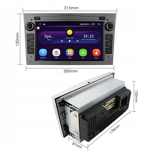 RADIO ANDROID 12 GPS OPEL VECTRA C ZAFIRA ASTRA H 