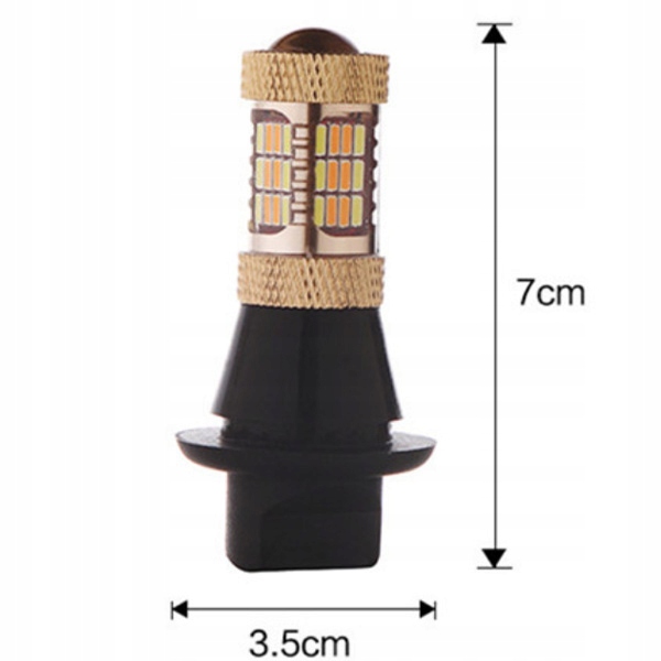 LUCES DIRECCIONALES + DE DÍA DIODO LUMINOSO LED 2 EN 1 DRL BAU15S PY21W 