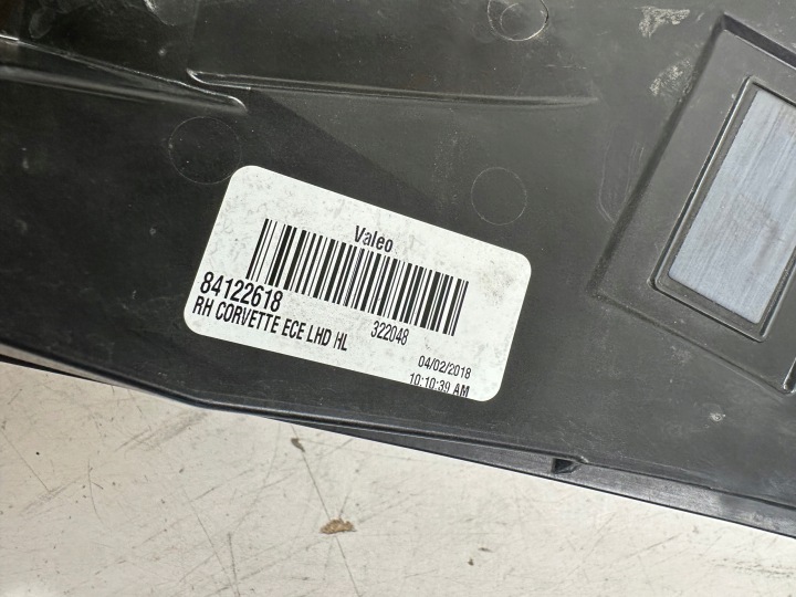DROIT XÉNON CHEVROLET CORVETTE C7 84122618
