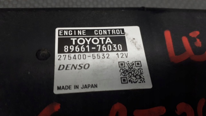 89661-76030 ORDINATEUR LEXUS CT200H CT200 H 1.8 CVT