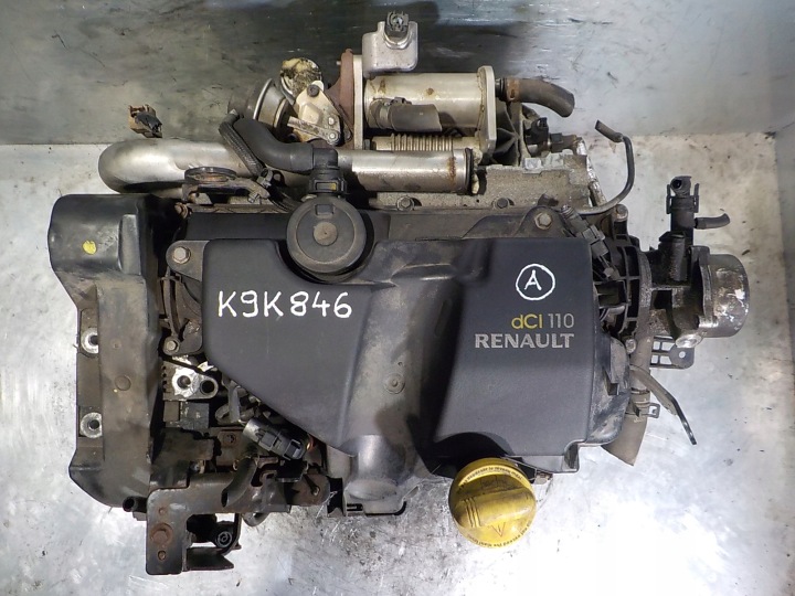 RENAULT MEGANE III DACIA MOTEUR COMPLET 1.5 DCI 8V 110 KM K9K846 76 MILLE