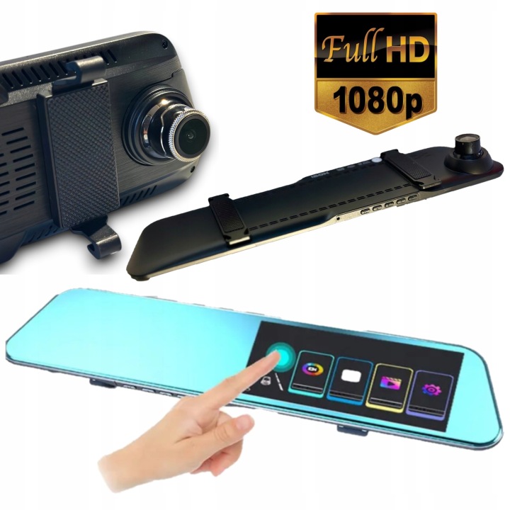ENREGISTREUR CONDUITE ENREGISTREUR VIDÉO AUTOMOBILE CAMÉRA MARCHE ARRIÈRE VIDÉO PL-MENU