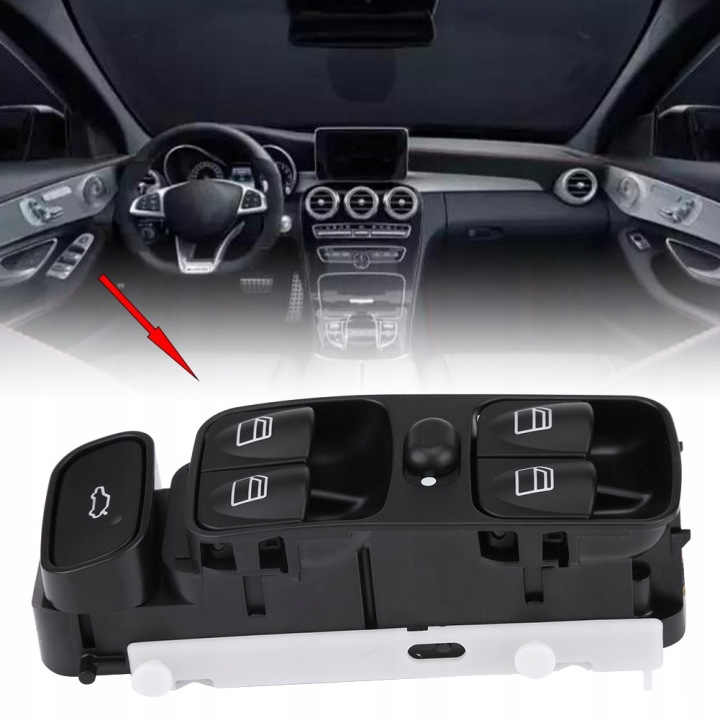 ÉLECTRIQUE COMMUTATEUR VITRES AVANT VERS MERCEDESA W209 CLK500 2003-