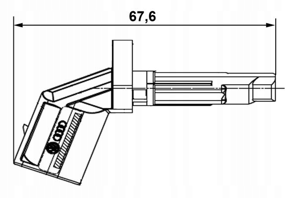 SENSOR ABS PARTE DELANTERA L BOSCH PARA PORSCHE 918 4.6 