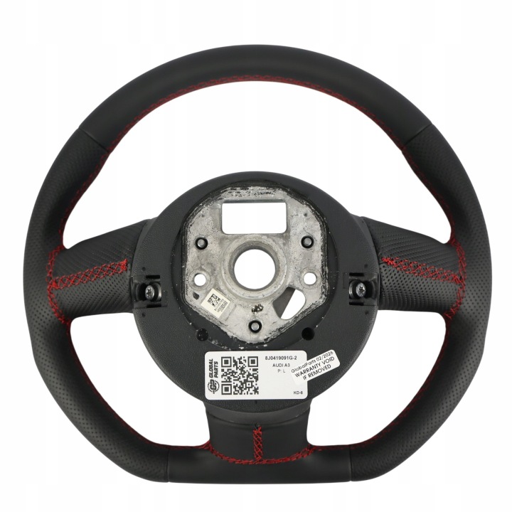 AUDI A3 8P VOLANT S-LINE NEUF NOIRE CUIR SCIETA 8J0419091G