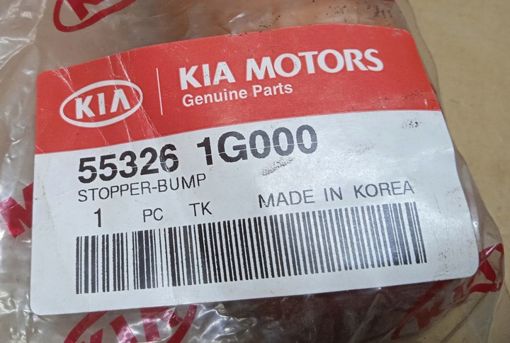 KIA RIO II 3 TOPE DE SUSPENSION AMORTIGUADOR PARTE TRASERA 55326-1G000 