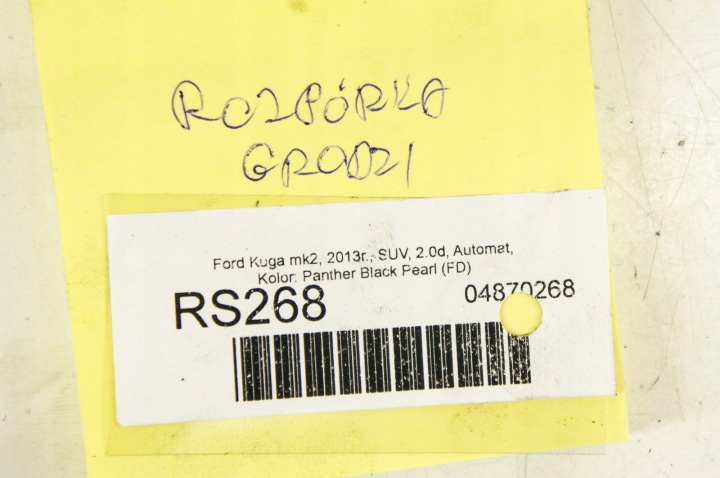 RS268 FORD KUGA MK2 II POUTRE WZPORNIK ENTRETOISE AVANT