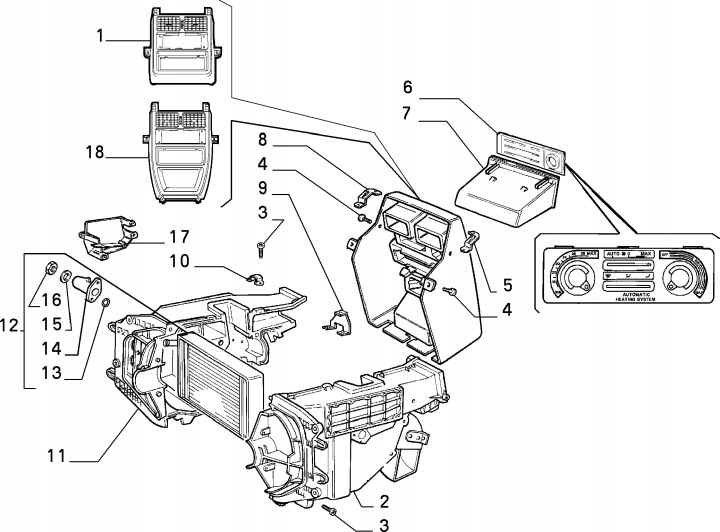 BRIDE COUDE CONNECTEUR RÉCHAUFFEURS FIAT UNO 89-95