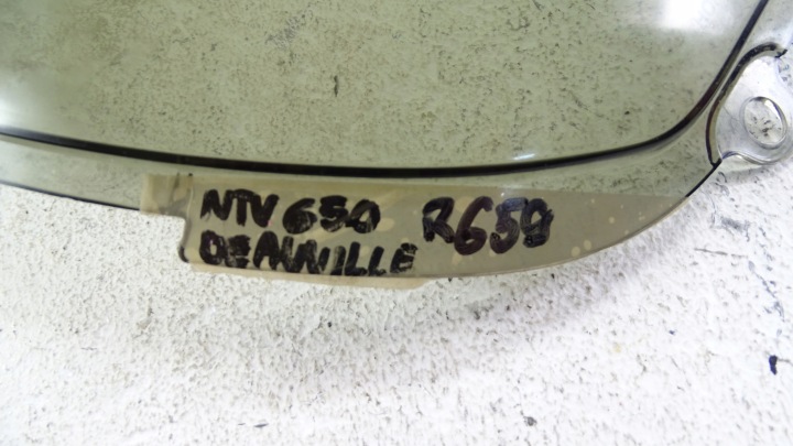 R659 HONDA NTV NT 650 V DEAUVILLE VITRE DÉFLECTEUR D'AIR PROTECTION ORIGINAL