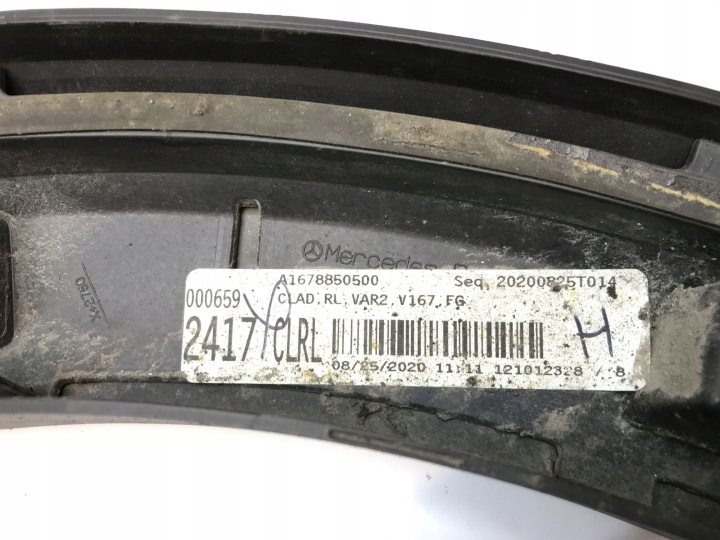 MOULURE GARDE-BOUE GAUCHE ARRIÈRE MERCEDES GLE V167 A167 A1678850500