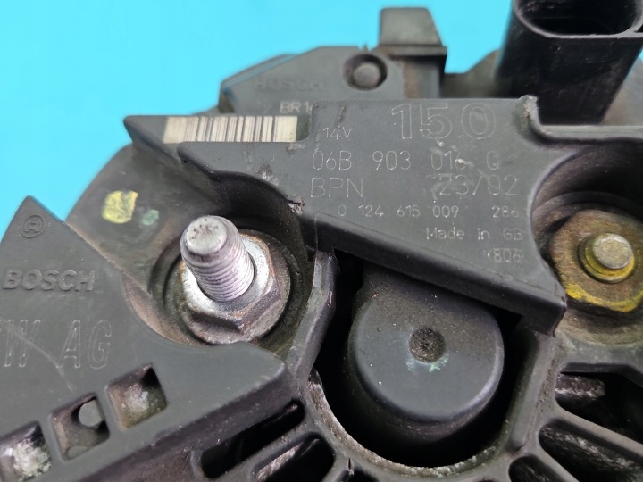 TEST ALTERNATEUR AUDI A4 B6 06B903016Q 2.0 20V 131KM