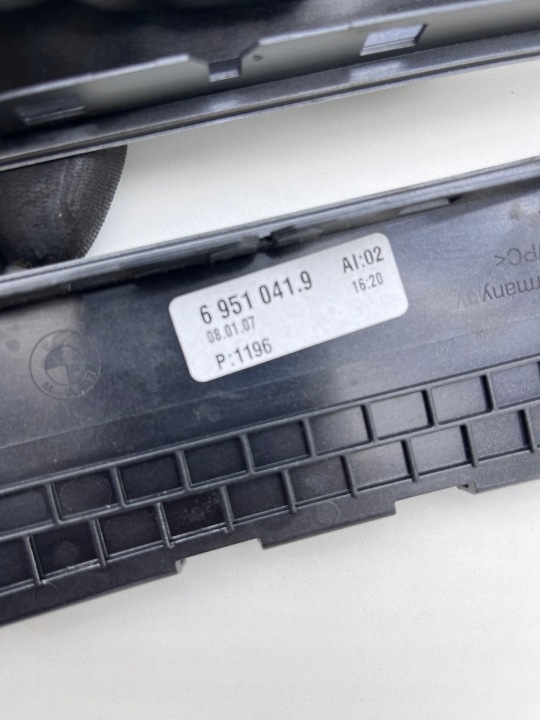BMW E60 E61 BAGUETTES DÉCORS ENSEMBLE EUROPE TITAN II DUNKEL 7129644 7129233