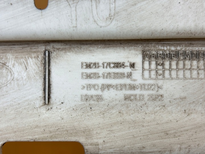 FORD GALAXY MK4 15-20 ANNÉE RENFORCEMENT PARE-CHOCS ARRIÈRE