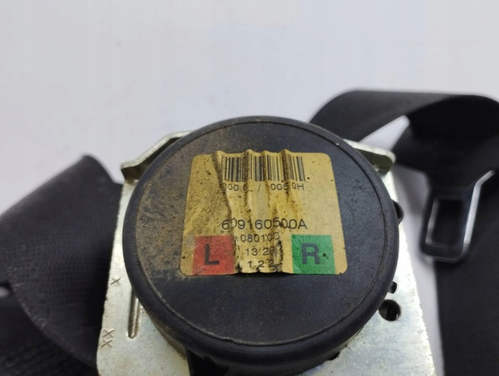 OPEL CORSA D ARRIÈRE CEINTURE DE SÉCURITÉ 2007 609160500A