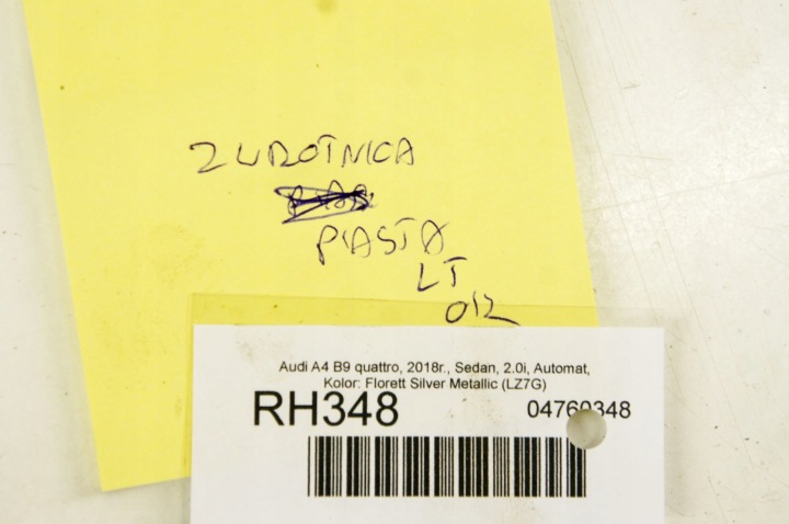 RH348 AUDI A4 B9 2.0I ROTULE DE DIRECTION MOYEU GAUCHE ARRIÈRE 8W0505459D 8W0505431Q