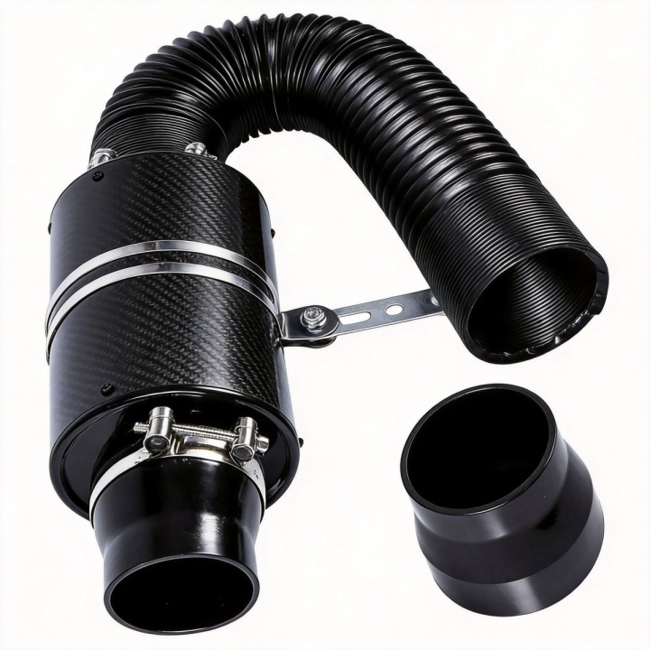 AIRBOX AVEC FILTRE STOZKOWYM I TUYAU 76MM–UKLAD ADMISSION VERS TUNING