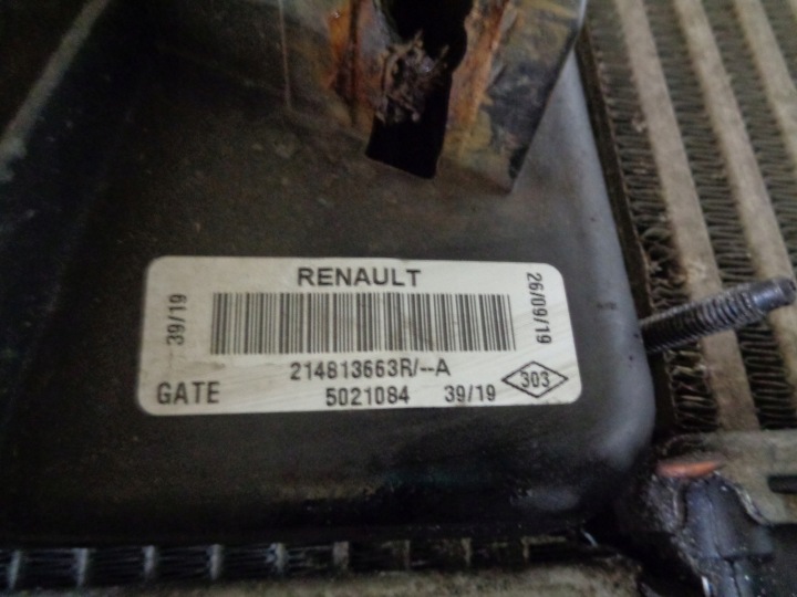 RENAULT MASTER III 3 IV 4 LIFT 19R- RADIATEURS VENTILATEUR CHÂSSIS 2.3 DCI