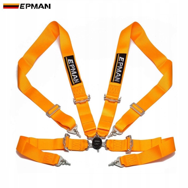 EPMAN PRO CORREAS TIPO DEPORTIVO DE SEDA 3 INTEGRA 4PKT 8 COLORES TAKATA SABELT SPARCO 