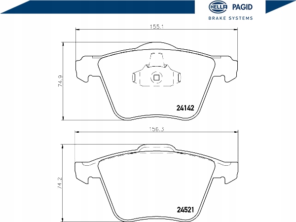 ZAPATAS DE FRENADO VOLVO S60 II 1.5 T2 