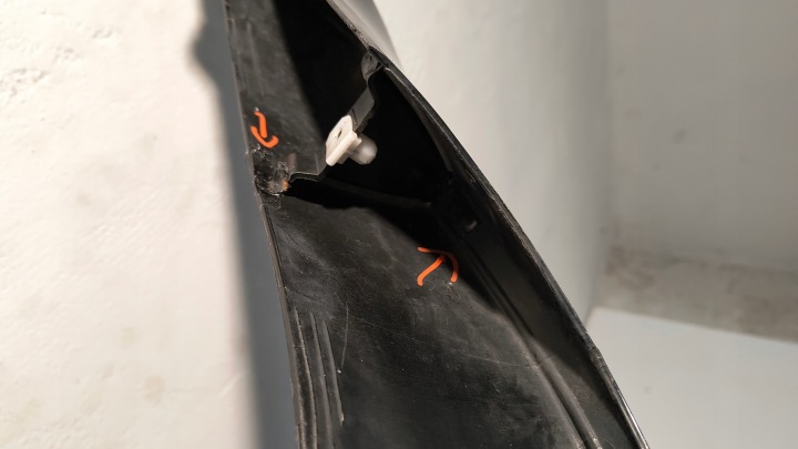 MOULURE PARE-CHOCS AVANT RENAULT MEGANE 3 III RS