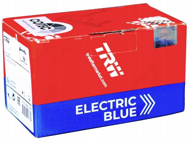 PLAQUETTES FREIN TESLA AVANT MODÈLE AVEC X 12- ÉLECTRIQUE BLU