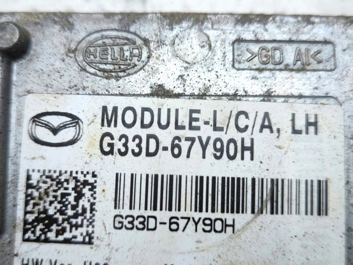 MAZDA CX-7 2011 GAUCHE CÔTÉ MODULE MORT ZONES