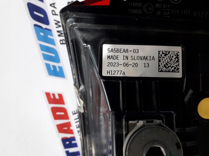 BMW X7 G07 LCI LIFT ENSEMBLE PHARE ARRIÈRE ARRIÈRE NOIR LINE GAUCHE DROITE