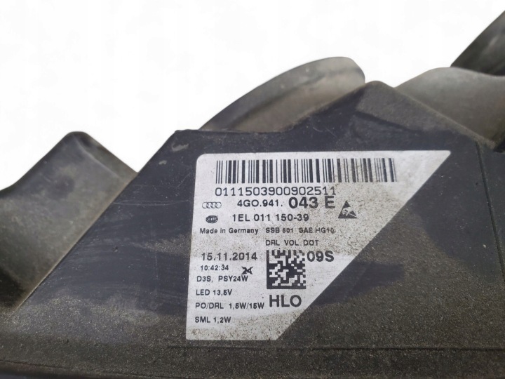 AUDI A6 S6 C7 4G 4G0941043E GAUCHE CÔTÉ PHARE AVANT