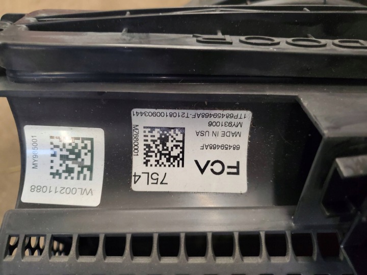 JEEP GRAND CHEROKEE WL WL00211088 ENSEMBLE RÉCHAUFFEURS