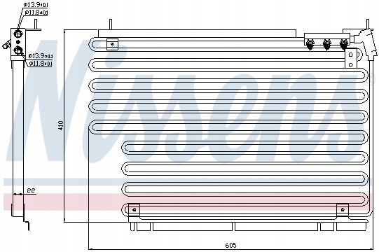 CONDENSADOR NISSENS 94216 